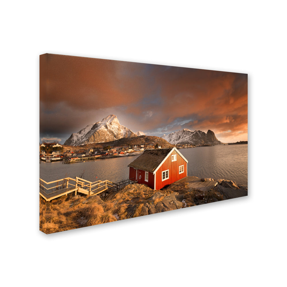 Philippe Sainte-Laudy Good morning Lofoten Canvas Art 16 x 24 Image 2