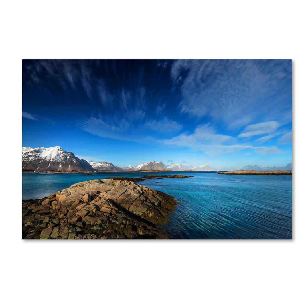 Philippe Sainte-Laudy Blue Moment Canvas Art 16 x 24 Image 1