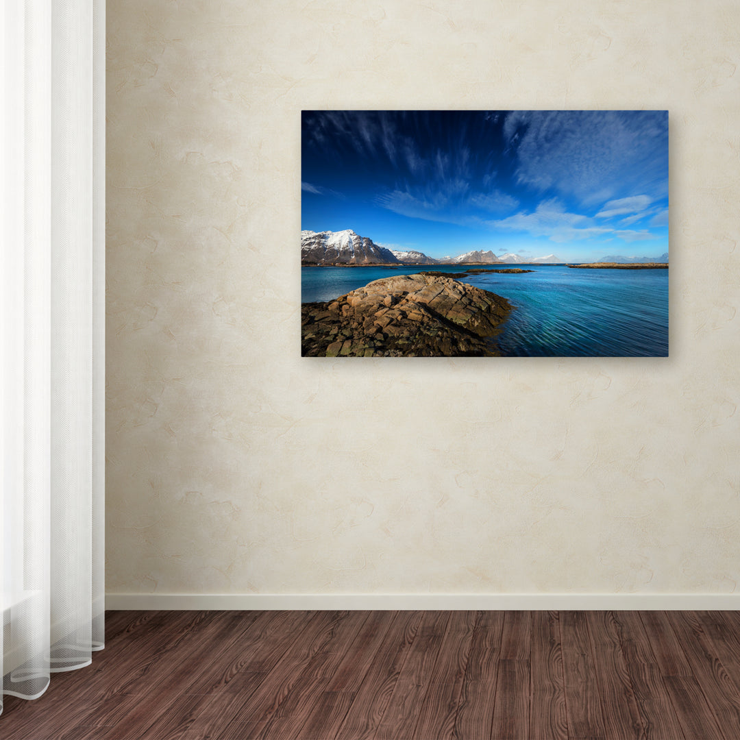 Philippe Sainte-Laudy Blue Moment Canvas Art 16 x 24 Image 3