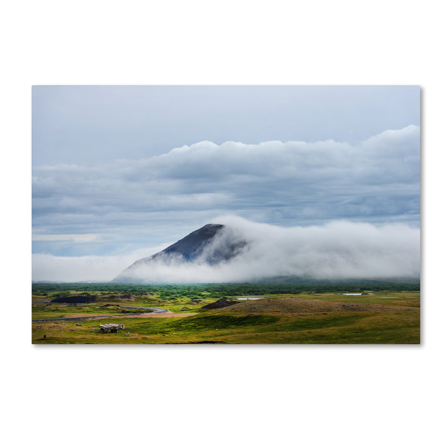 Philippe Sainte-Laudy Black Mountain Side Canvas Art 16 x 24 Image 1