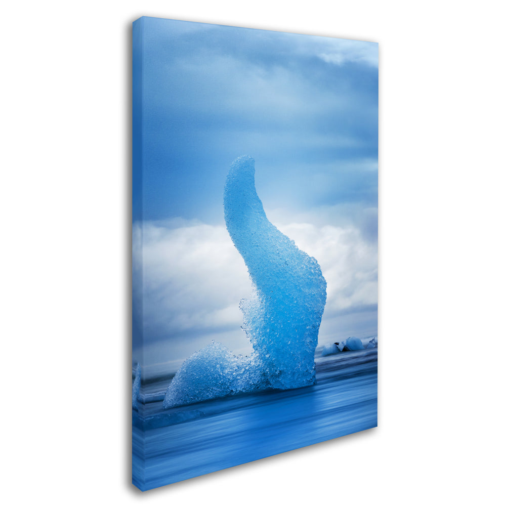 Philippe Sainte-Laudy Blue Flame Canvas Art 16 x 24 Image 2