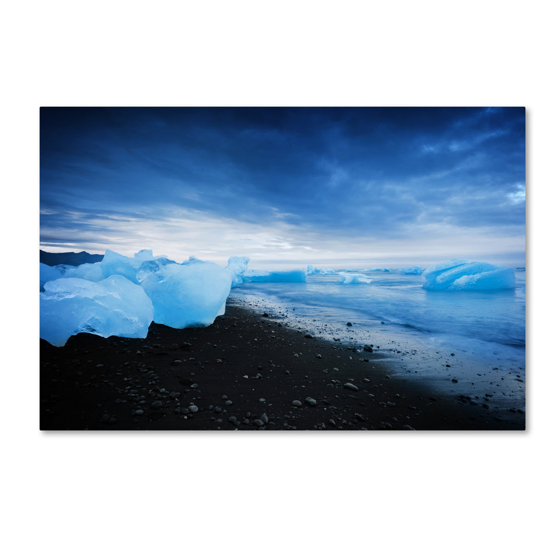 Philippe Sainte-Laudy Blue Sugar Canvas Art 16 x 24 Image 1