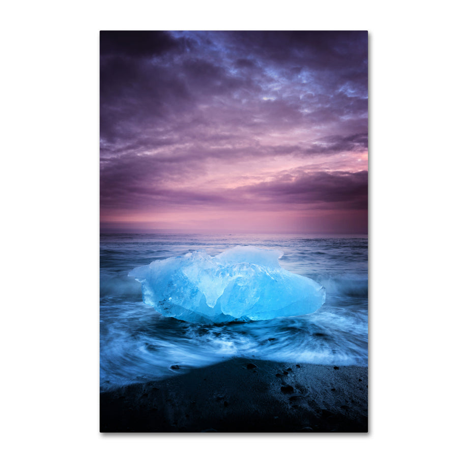 Philippe Sainte-Laudy Ice at Sunset Canvas Art 16 x 24 Image 1