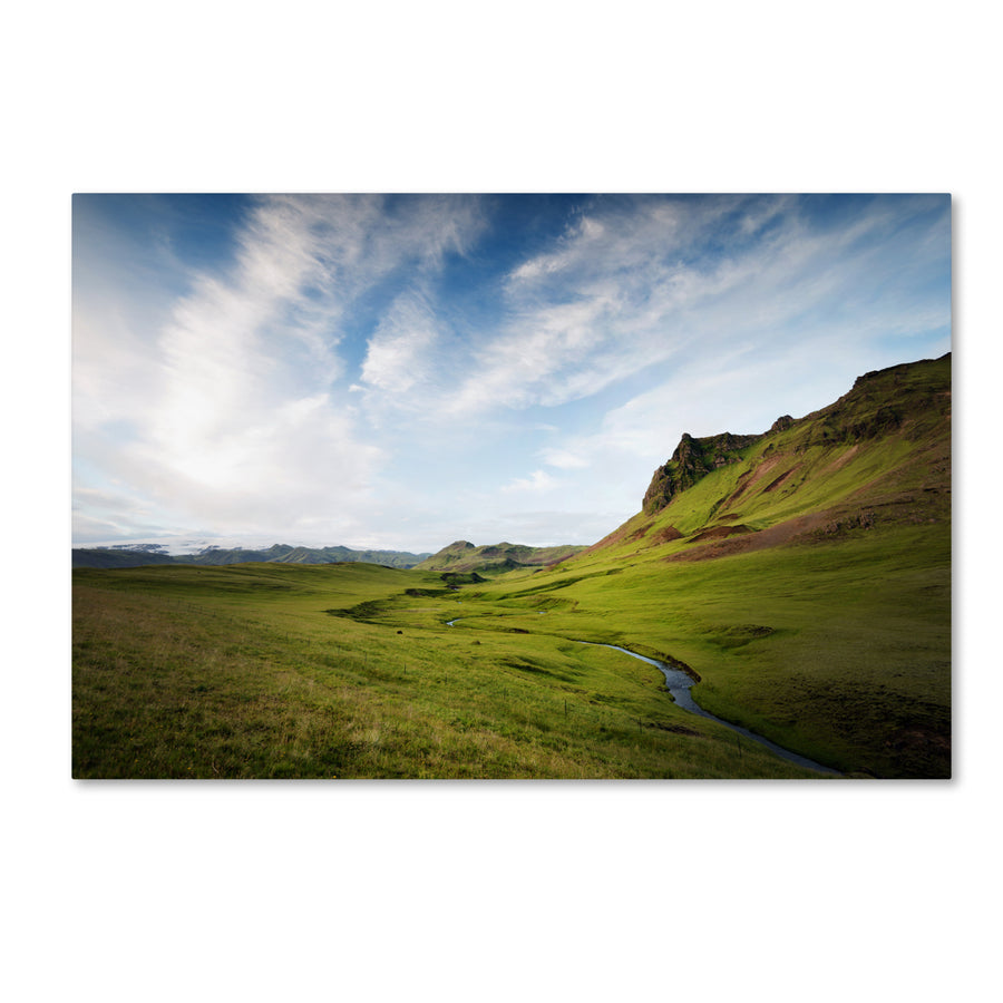 Philippe Sainte-Laudy Icelandic Green Canvas Art 16 x 24 Image 1