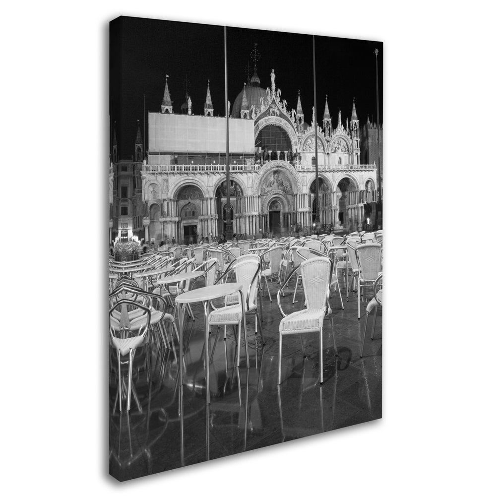 Moises Levy Chairs In San Marco Canvas Art 18 x 24 Image 2