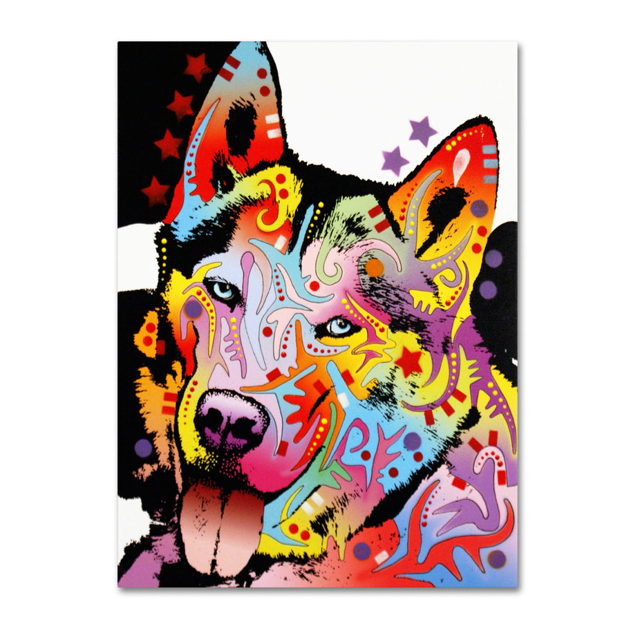 Dean Russo Siberian Husky Canvas Art 18 x 24 Image 1