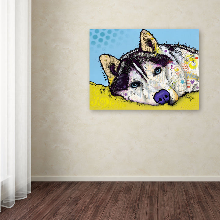 Dean Russo Siberian Husky II Canvas Art 18 x 24 Image 3