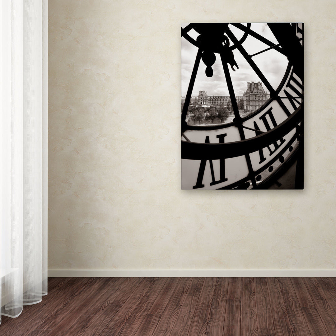 Chris Bliss Big Clock Canvas Art 18 x 24 Image 3
