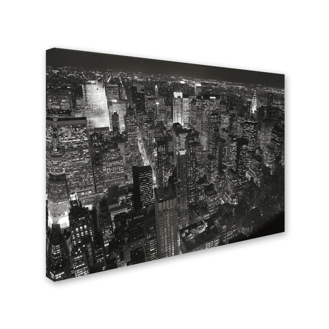 Chris Bliss Night Skyline Canvas Art 18 x 24 Image 2