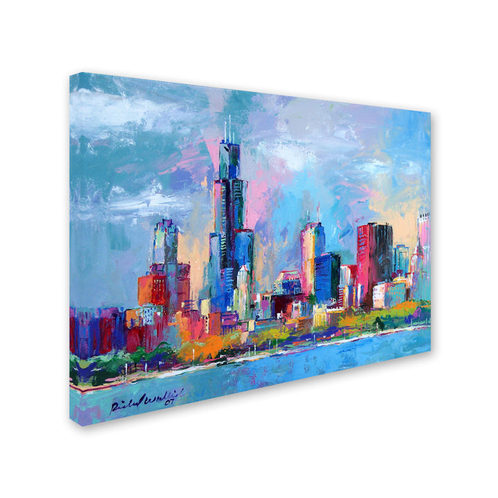 Richard Wallich Chicago 5 Canvas Art 18 x 24 Image 2