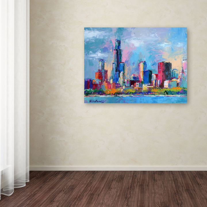 Richard Wallich Chicago 5 Canvas Art 18 x 24 Image 3