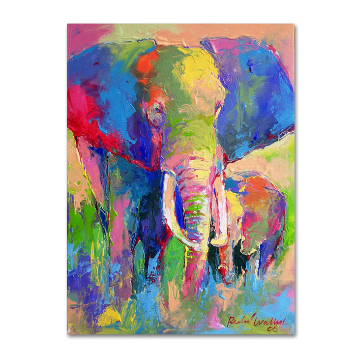 Richard Wallich Elephant 1 Canvas Art 18 x 24 Image 1