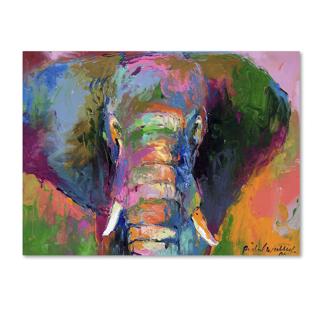 Richard Wallich Elephant 2 Canvas Art 18 x 24 Image 1