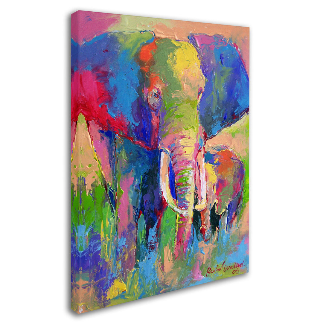 Richard Wallich Elephant 1 Canvas Art 18 x 24 Image 2