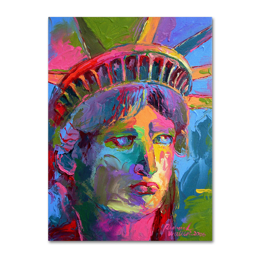 Richard Wallich Lady Liberty 2 Canvas Art 18 x 24 Image 1