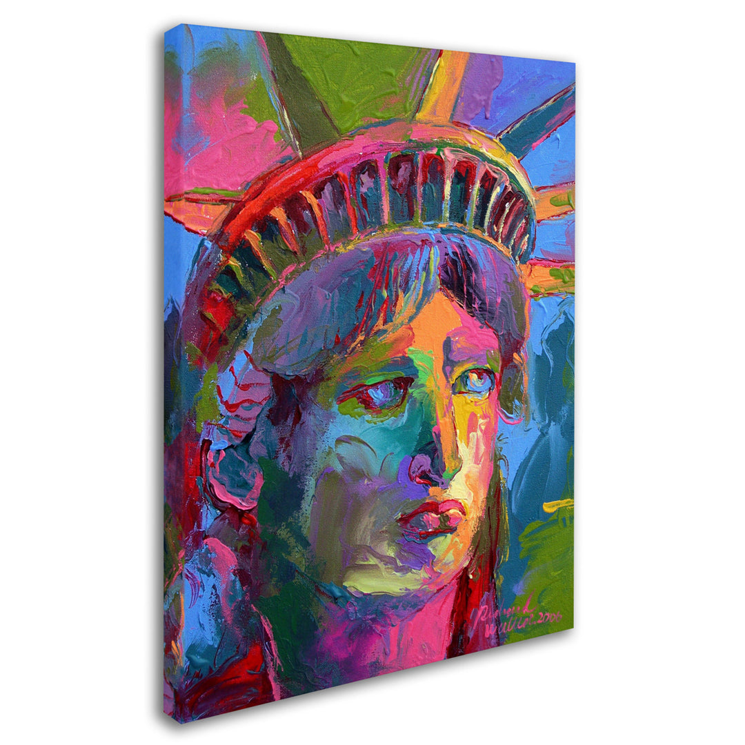 Richard Wallich Lady Liberty 2 Canvas Art 18 x 24 Image 2