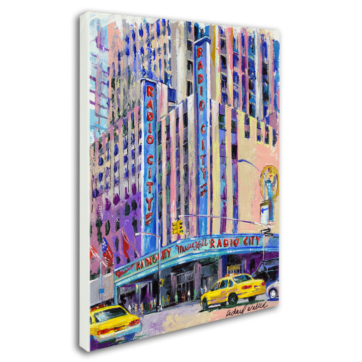 Richard Wallich Radio City Music Hall Canvas Art 18 x 24 Image 2