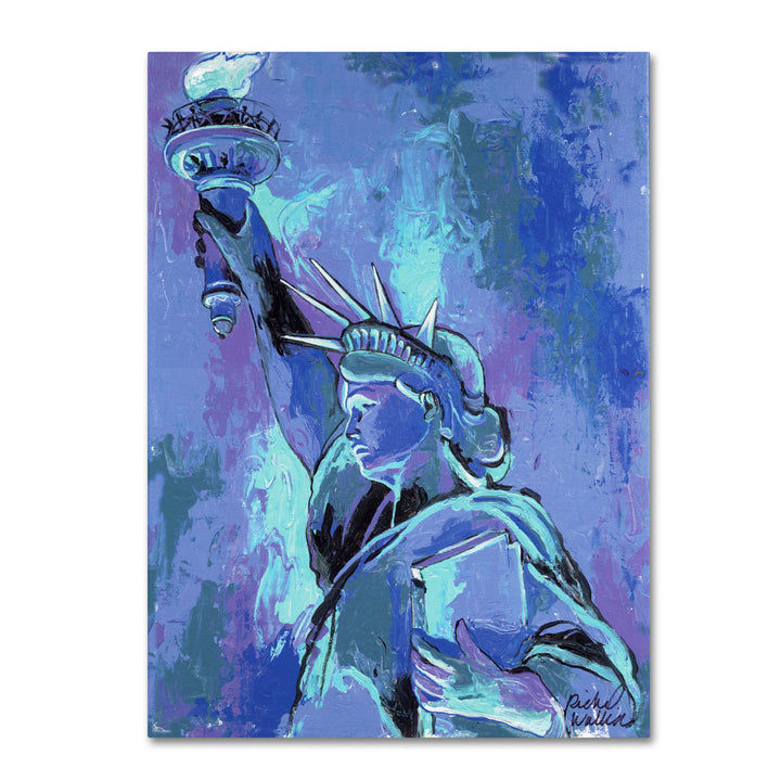 Richard Wallich Statue of Liberty 2 Canvas Art 18 x 24 Image 1