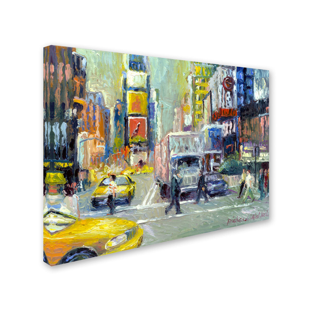 Richard Wallich Times Square Canvas Art 18 x 24 Image 2