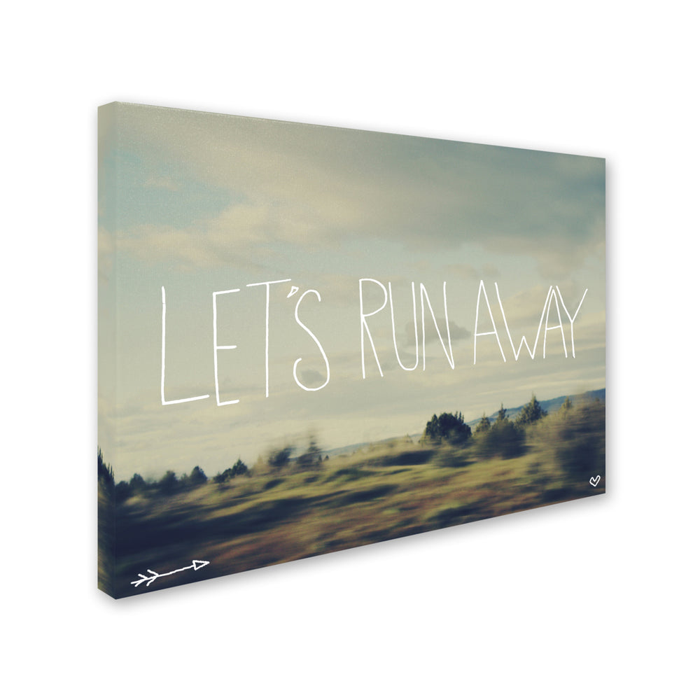 Leah Flores Lets Run Away Canvas Art 18 x 24 Image 2