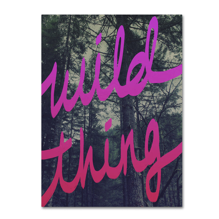 Leah Flores Wild Thing Canvas Art 18 x 24 Image 1