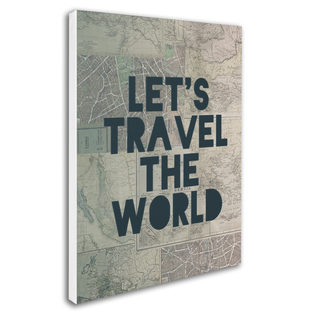 Leah Flores Travel the World Canvas Art 18 x 24 Image 2