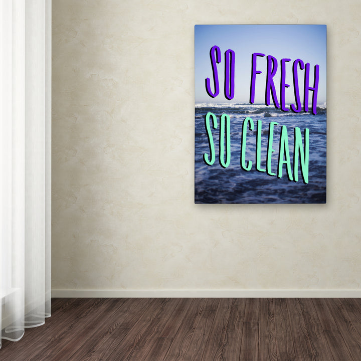 Leah Flores So Fresh So Clean Canvas Art 18 x 24 Image 3