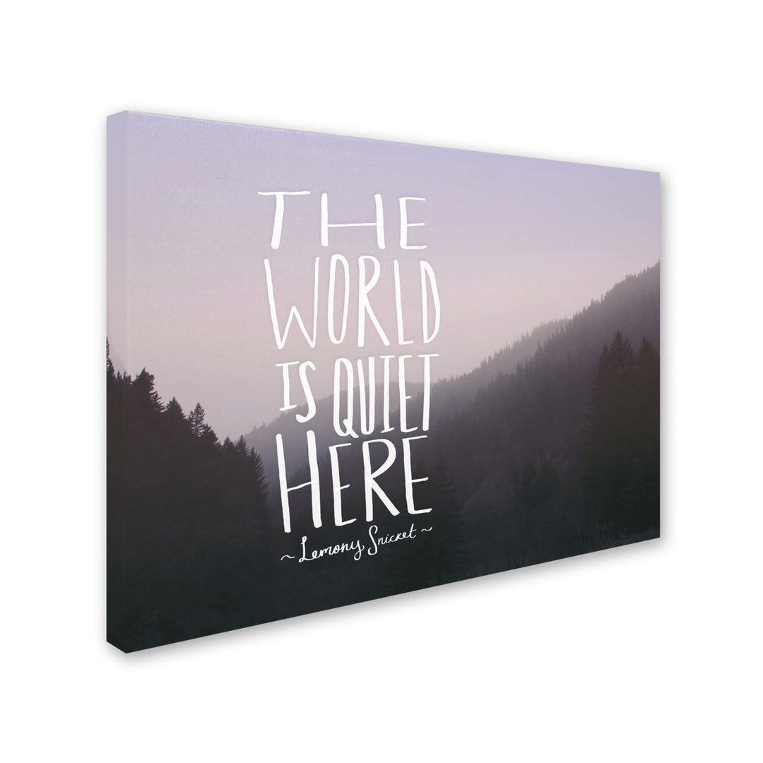 Leah Flores The World is Quiet Here Canvas Art 18 x 24 Image 2