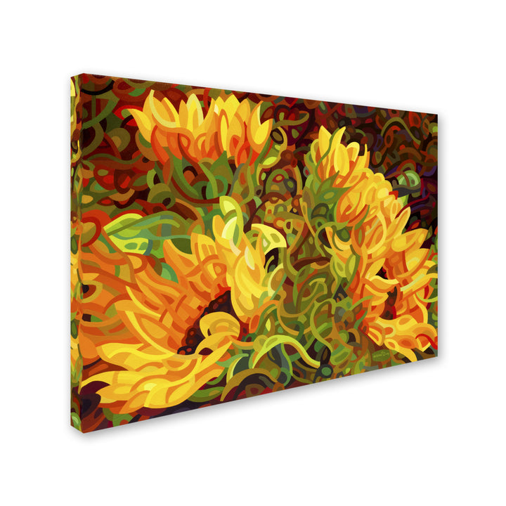 Mandy Budan Four Sunflowers Canvas Art 18 x 24 Image 2