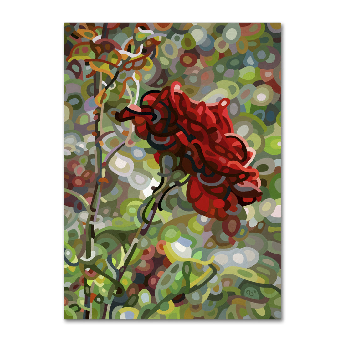 Mandy Budan Last Rose Of Summer Canvas Art 18 x 24 Image 1