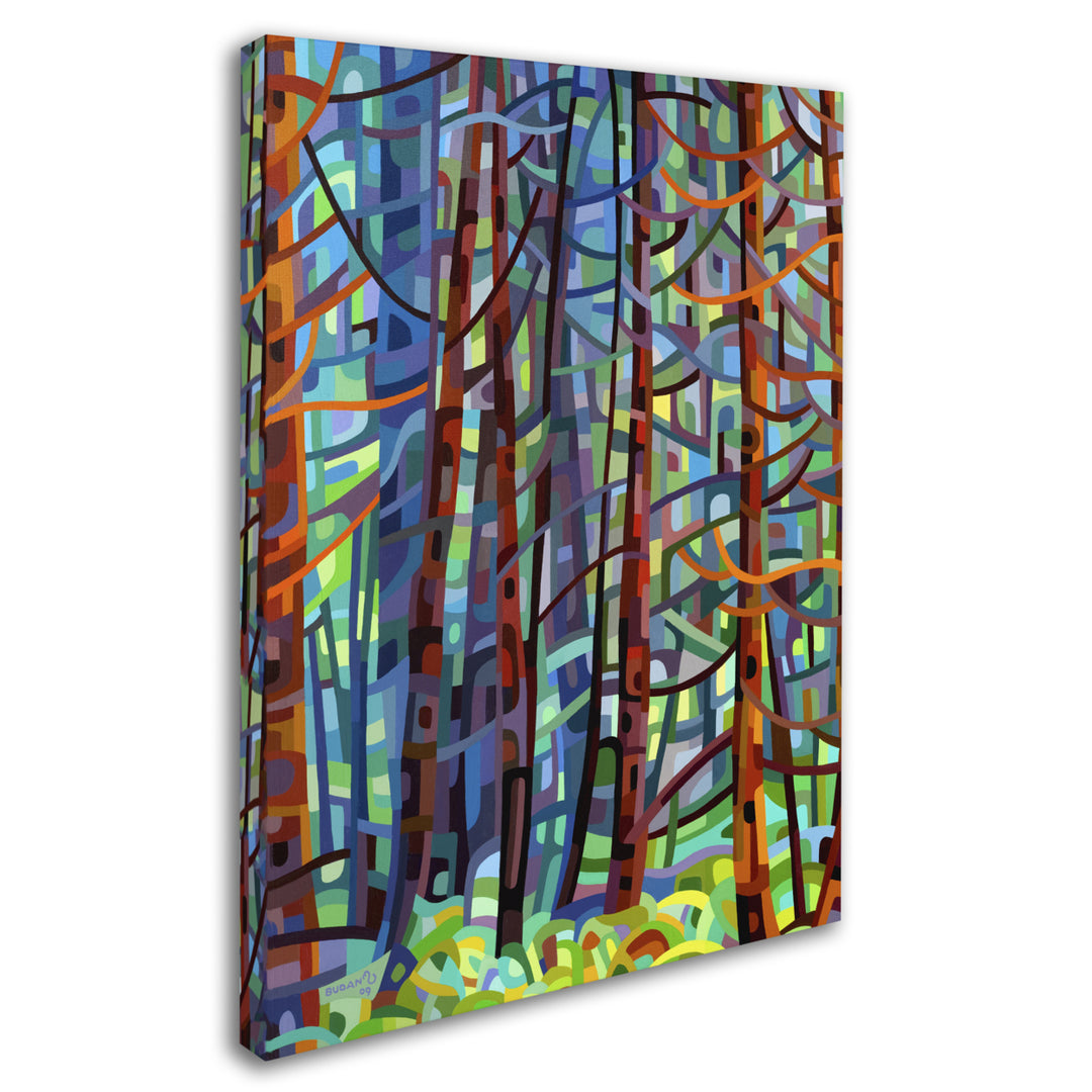 Mandy Budan In A Pine Forest Canvas Art 18 x 24 Image 2