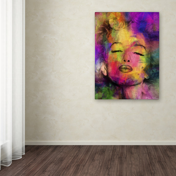 Mark Ashkenazi Marilyn Monroe VI Canvas Art 18 x 24 Image 3