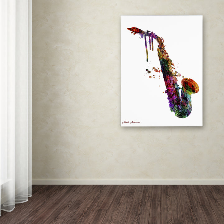 Mark Ashkenazi Saxophone II Canvas Art 18 x 24 Image 3