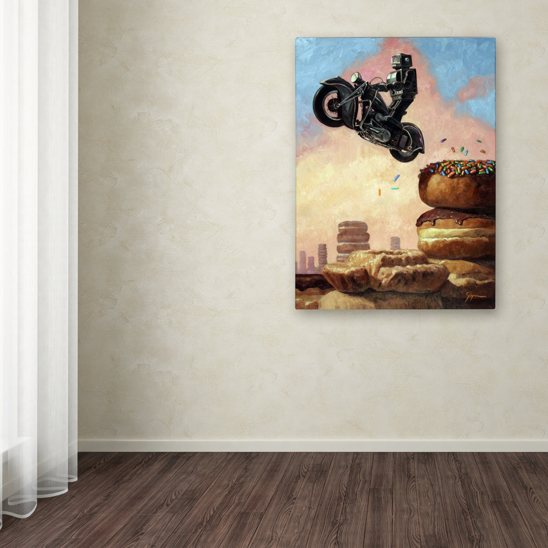 Eric Joyner Dark Rider Again Canvas Art 18 x 24 Image 3