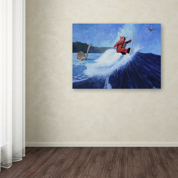 Eric Joyner Surfs Up Canvas Art 18 x 24 Image 3