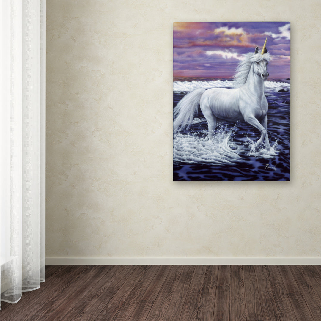 Jenny Newland Unicorn Canvas Art 18 x 24 Image 3