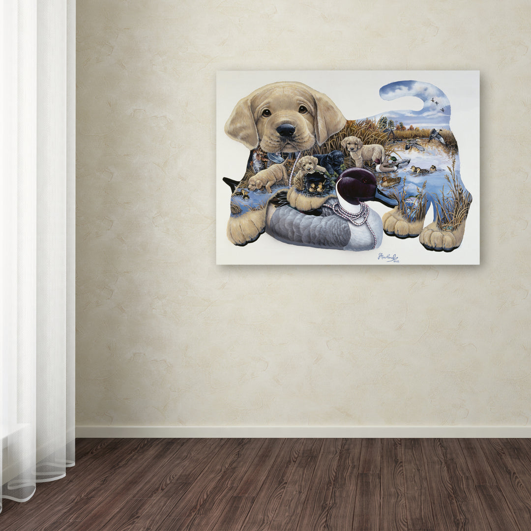 Jenny Newland Sweet Puppy Tales Canvas Art 18 x 24 Image 3