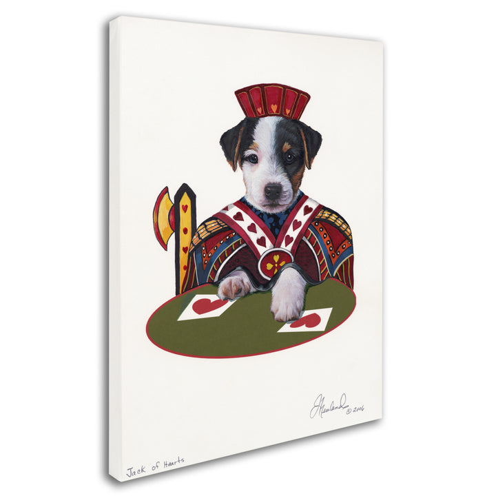 Jenny Newland Jack Of Hearts Canvas Art 18 x 24 Image 2