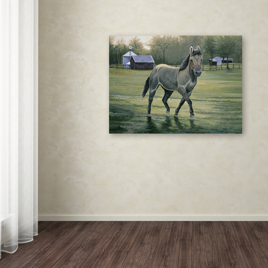 Jenny Newland In The Pasture Canvas Art 18 x 24 Image 3