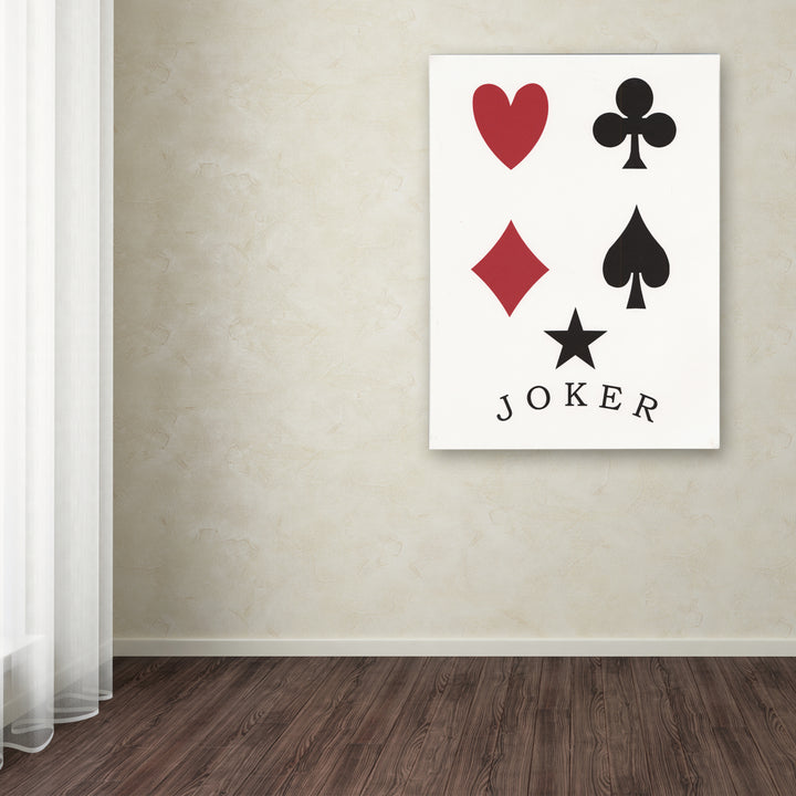 Jenny Newland Joker Canvas Art 18 x 24 Image 3