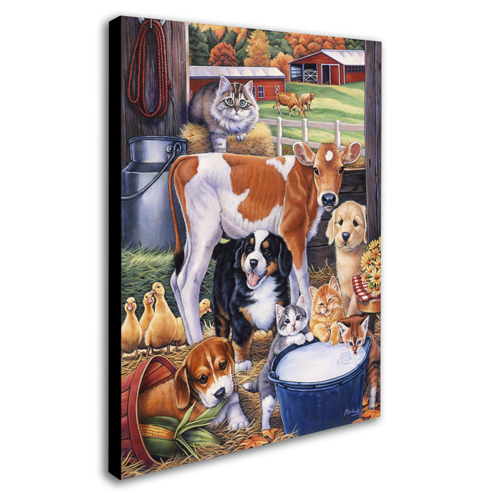 Jenny Newland Barn Pals Canvas Art 18 x 24 Image 2