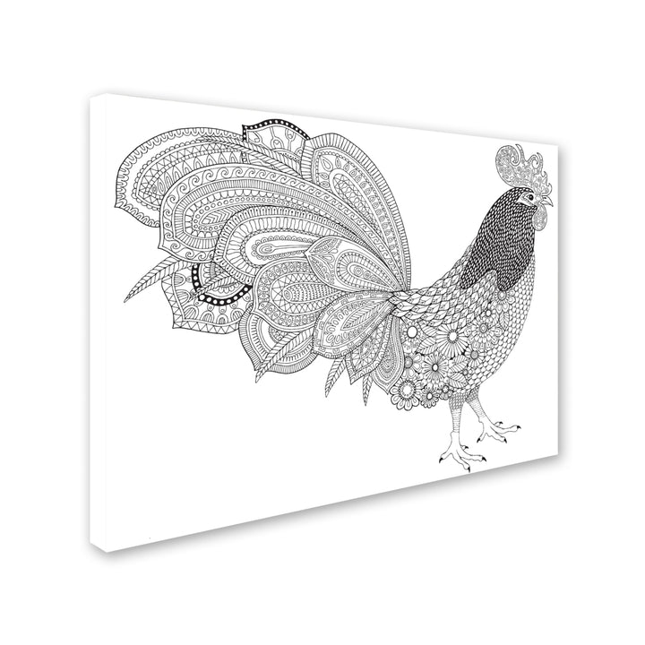 Hello Angel Cock-a-Doodle Canvas Art 18 x 24 Image 2