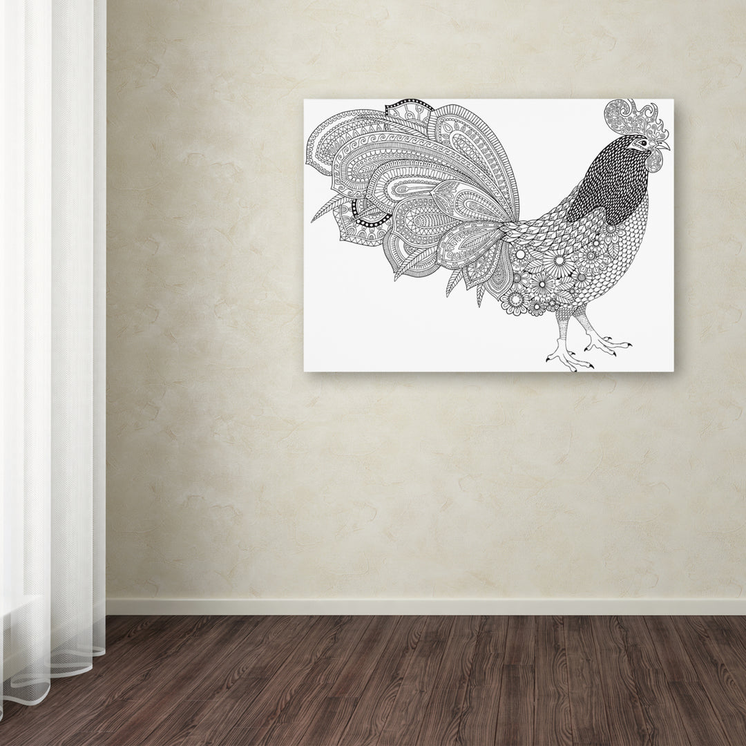 Hello Angel Cock-a-Doodle Canvas Art 18 x 24 Image 3