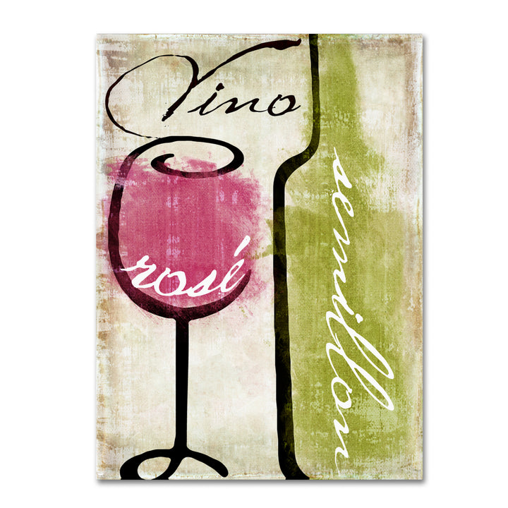 Color Bakery Wine Tasting IV Canvas Art 18 x 24 Image 1