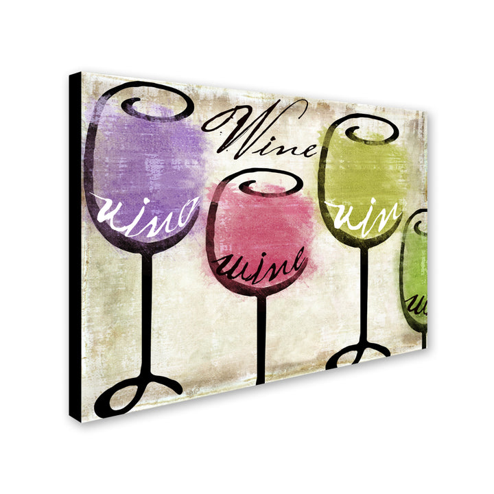 Color Bakery Wine Tasting III Canvas Art 18 x 24 Image 2