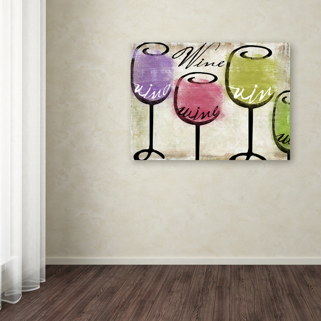 Color Bakery Wine Tasting III Canvas Art 18 x 24 Image 3