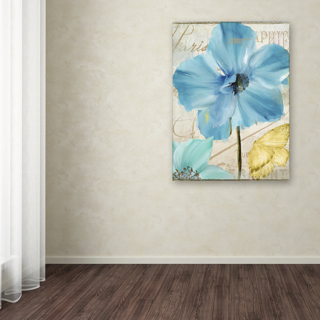 Color Bakery Blue Mountain Poppy Canvas Art 18 x 24 Image 3