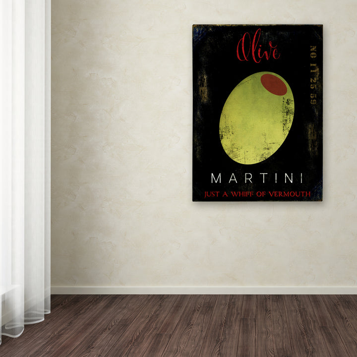Color Bakery Olive Martini I Canvas Art 18 x 24 Image 3