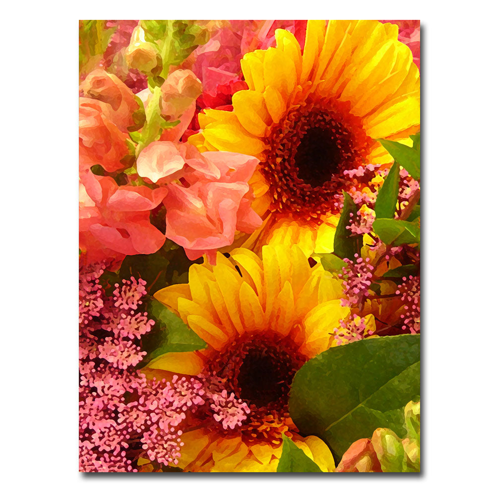 Amy Vangsgard Spring Bouquet II Canvas Art 18 x 24 Image 1