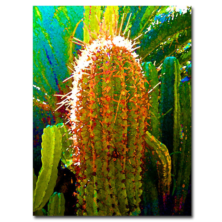 Amy Vangsgard Tall Cactus Canvas Art 18 x 24 Image 1